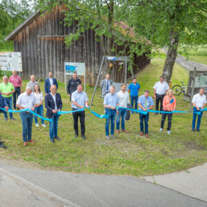 Neues Radgebiet Donau-Moldau offiziell eröffnet